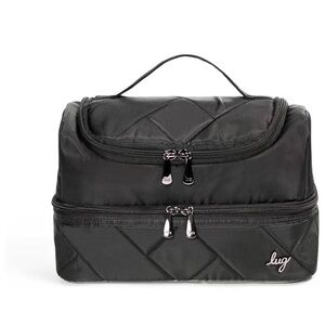 Lug Black Quilted Men's or Women’s Toiletry Bag NWT. Great for traveling.